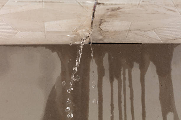 Professional Flood Damage Cleanup technician working in Centerport, PA